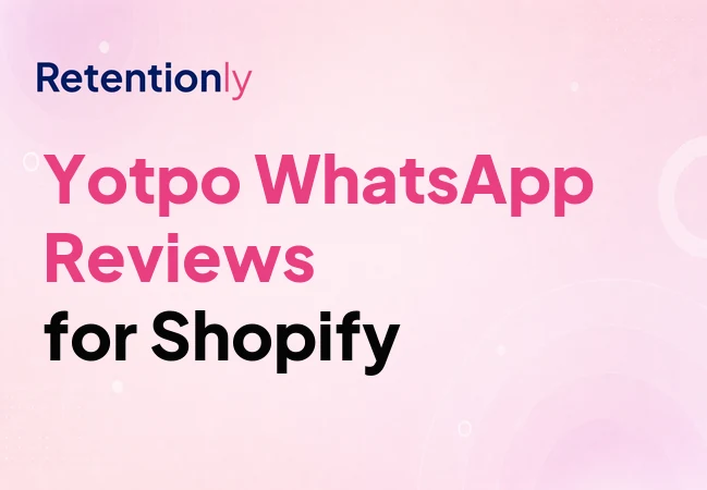 Yotpo WhatsApp review request flow for Shopify stores